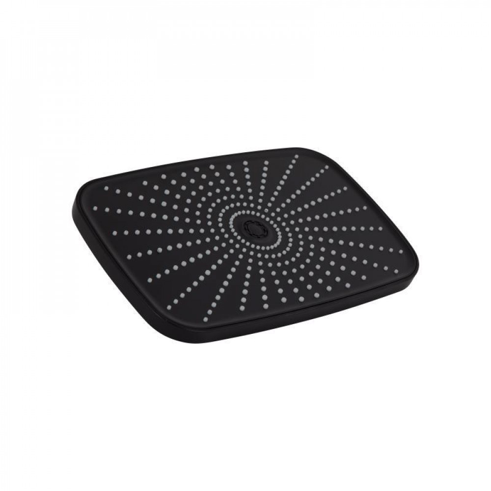 Душова система універсальна Qtap Gemini прихованого монтажу на три споживача QTGEM114BLM45703 Black Matt SD00051827