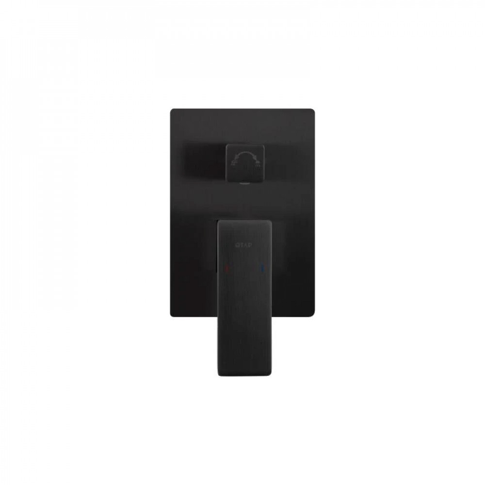 Душова система універсальна Qtap Gemini прихованого монтажу на три споживача QTGEM114GMB45704 Gunmetal Black SD00051828