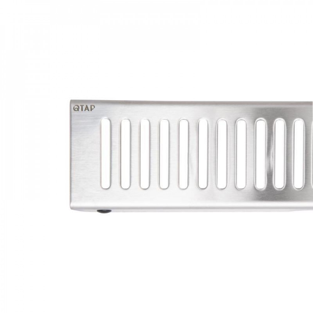 Трап із нержавіючої сталі Qtap Taurus FA600 лінійний із сухим затвором SD00051890