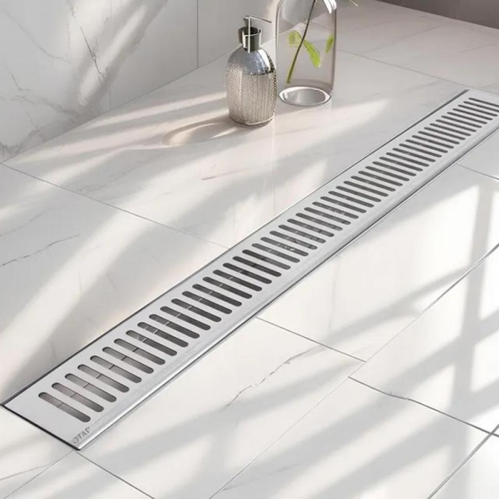 Трап із нержавіючої сталі Qtap Taurus FA900 лінійний із сухим затвором SD00051893