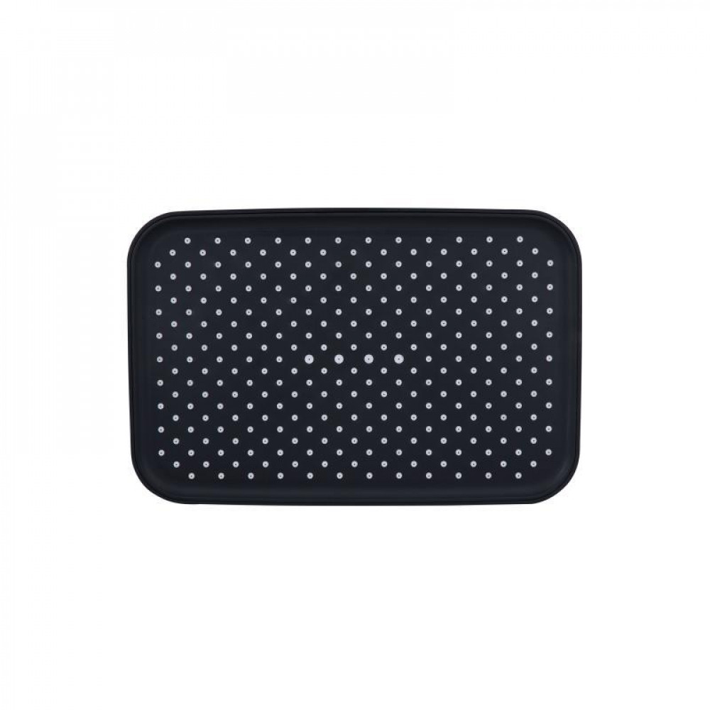 Лійка для верхнього душу Qtap Hlavova 300x200 мм прямокутна QTHLA107BLM45783 Black Matt SD00051907