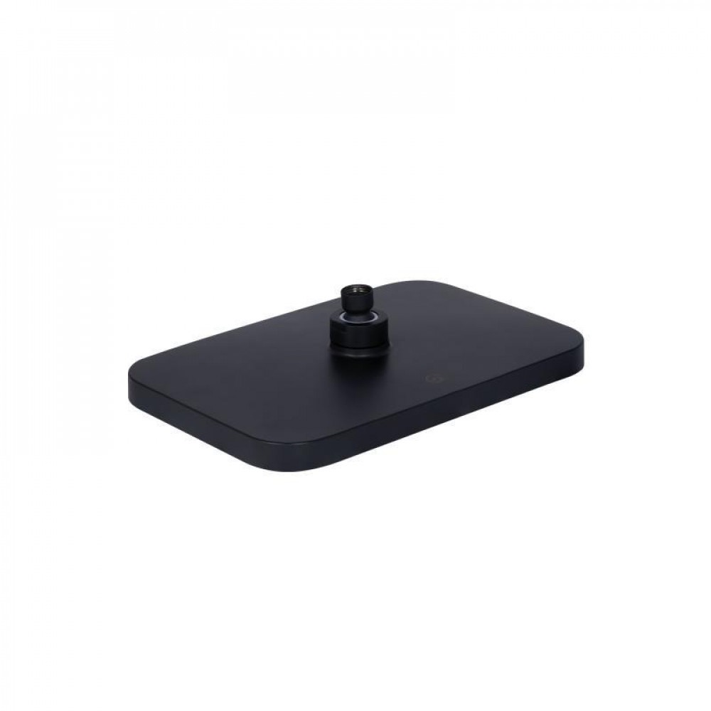 Лійка для верхнього душу Qtap Hlavova 300x200 мм прямокутна QTHLA107BLM45783 Black Matt SD00051907