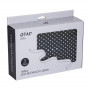 Лійка для верхнього душу Qtap Hlavova 300x200 мм прямокутна QTHLA107BLM45783 Black Matt SD00051907