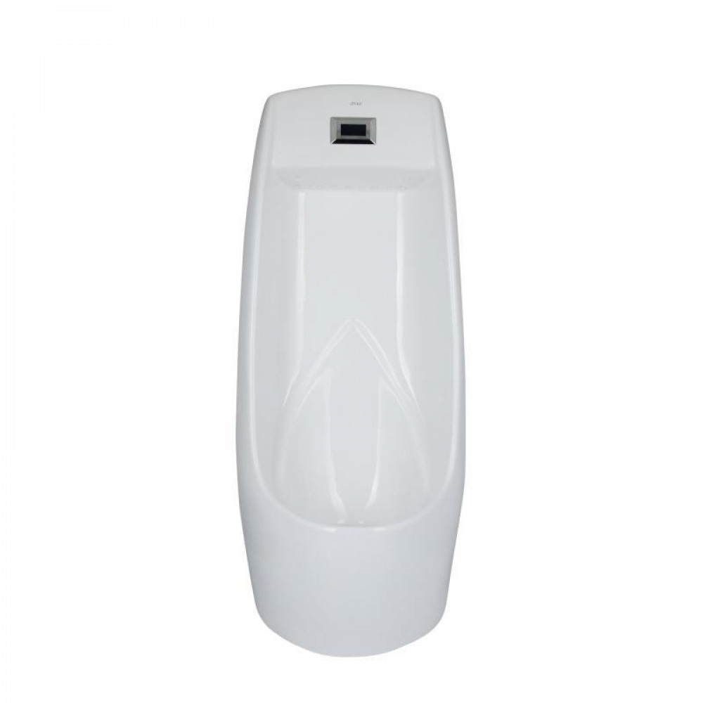 Писсуар напольный Qtap Scorpio с ИК-датчиком автоматического смыва 430х370х990 White QT1488101HW SD00051930