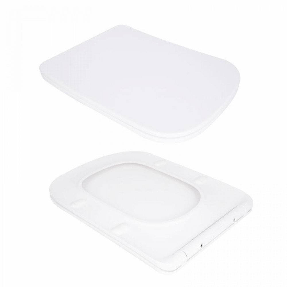 Унітаз підлоговий Qtap Tern Ultra Quiet безобідковий з сидінням Soft-Close QT17222175AUQ1W White SD00051948