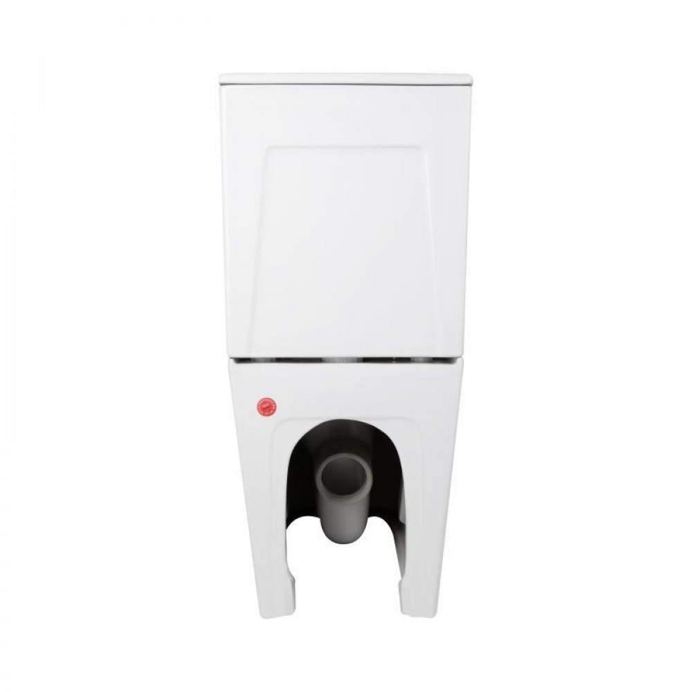 Унітаз підлоговий Qtap Tern Ultra Quiet безобідковий з сидінням Soft-Close QT17222175AUQ1W White SD00051948
