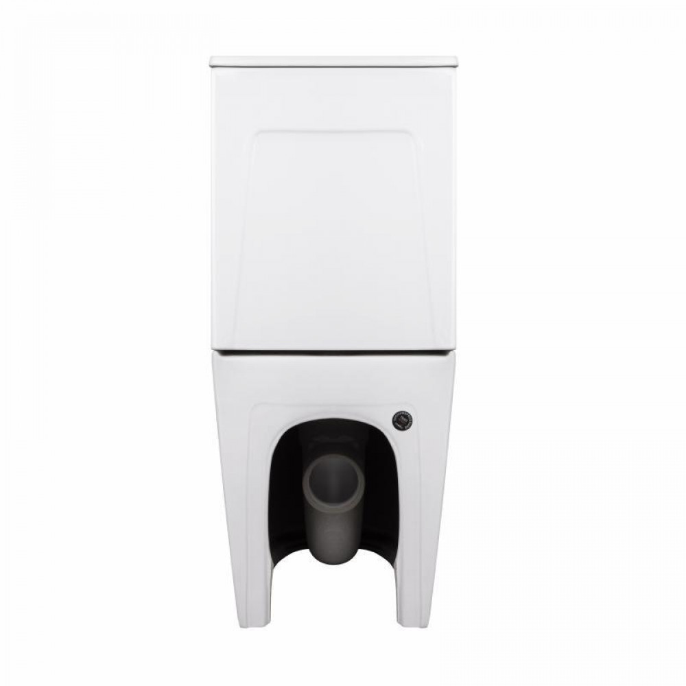 Унітаз-компакт Qtap Robin Ultra Quiet безободковий з сидінням Soft-close QT13226089AW SD00051949