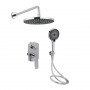 Душова система універсальна Qtap Slavonice прихованого монтажу на два споживача QTSLA113CRM45898 Chrome SD00052022