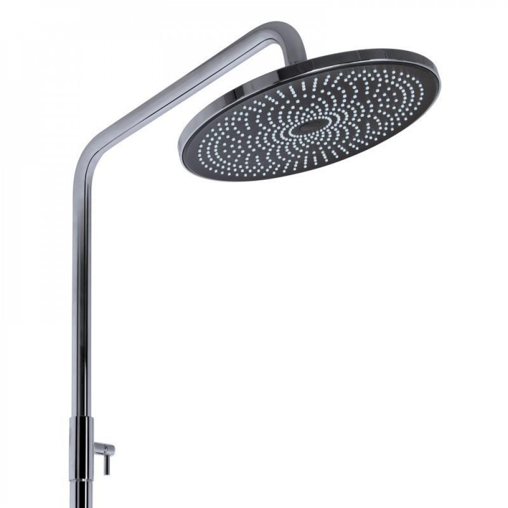 Душова система універсальна Qtap Slavonice на три споживача (з виливом) QTSLA111CRM45904 Chrome SD00052028