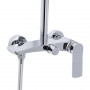 Душова система для душу Qtap Slavonice на два споживачі QTSLA110CRM45912 Chrome SD00052036