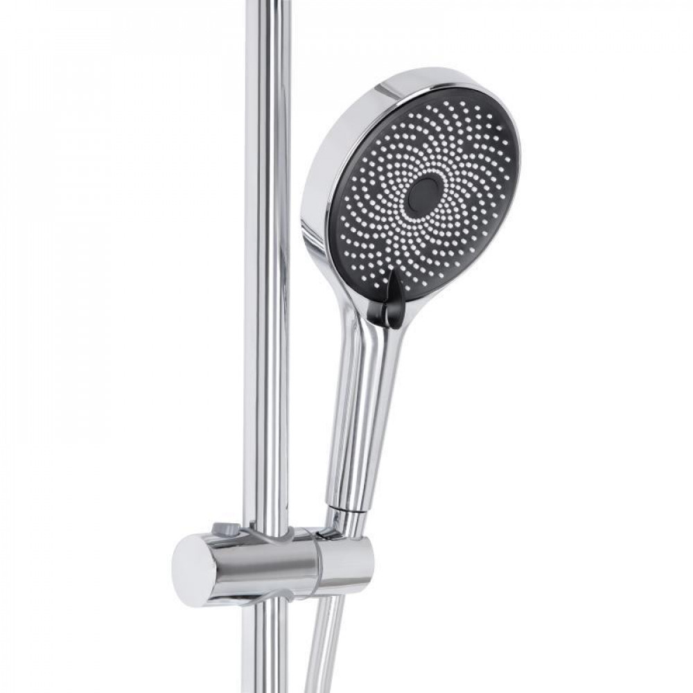 Душова система для душу Qtap Slavonice на два споживачі QTSLA110CRM45912 Chrome SD00052036