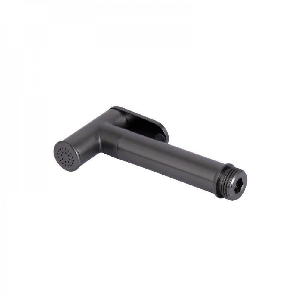 Набор для гігієнічного душу Qtap Slavonice округлий QTSLA262GMB45916 Gunmetal Black PVD SD00052040