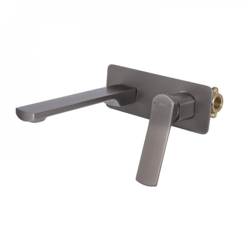 Змішувач для раковини Qtap Slavonice прихованого монтажу QTSLA273GMB45920 Gunmetal Black PVD SD00052044