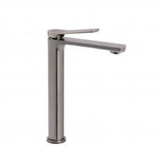 Змішувач для раковини Qtap Slavonice високий QTSLA269GMB45925 Gunmetal Black PVD
