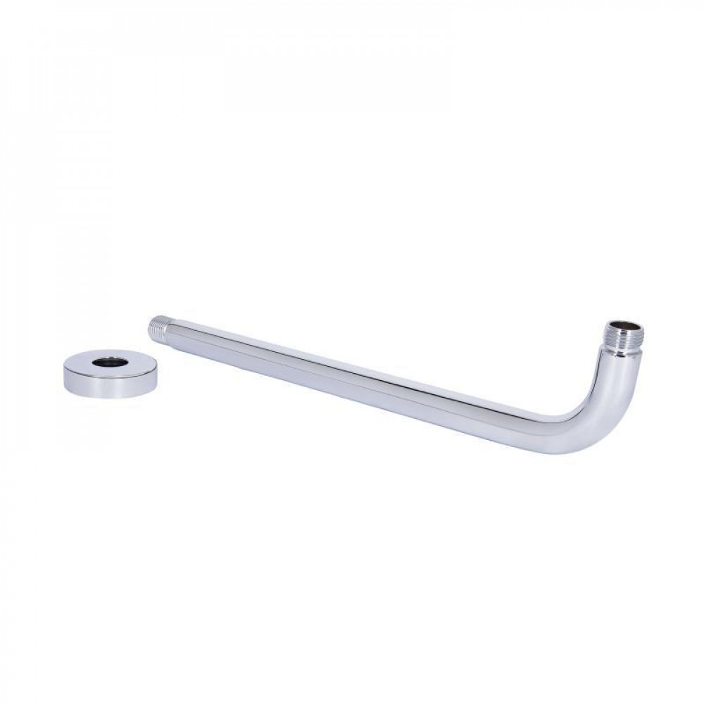 Кронштейн для верхнього душу Qtap Trubice 400 мм округлий QTTRU120CRM45926 Chrome SD00052050