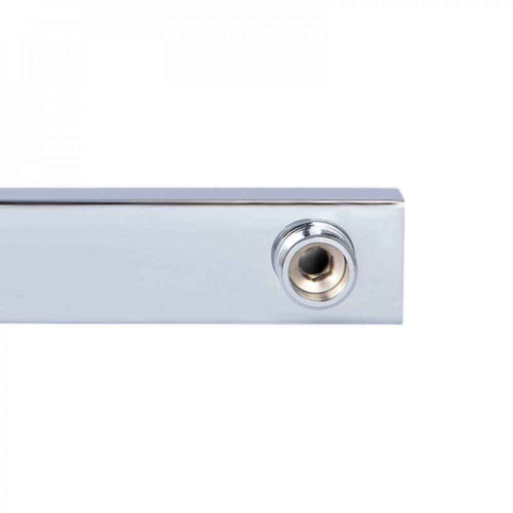 Кронштейн для верхнього душу Qtap Trubice 400 мм прямокутний QTTRU120CRM45928 Chrome SD00052052