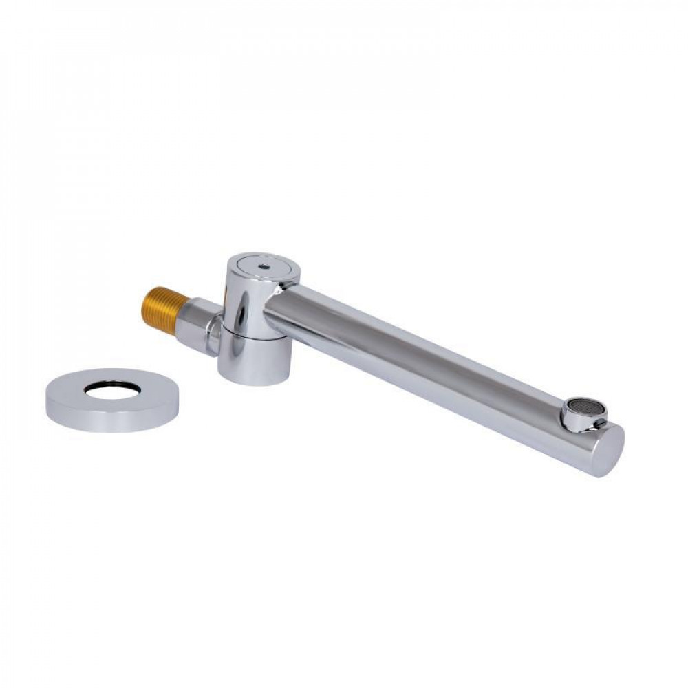 Вилив для систем прихованого монтажу Qtap Vytok 240 мм округлий QTVYT246CRM45934 Chrome SD00052058