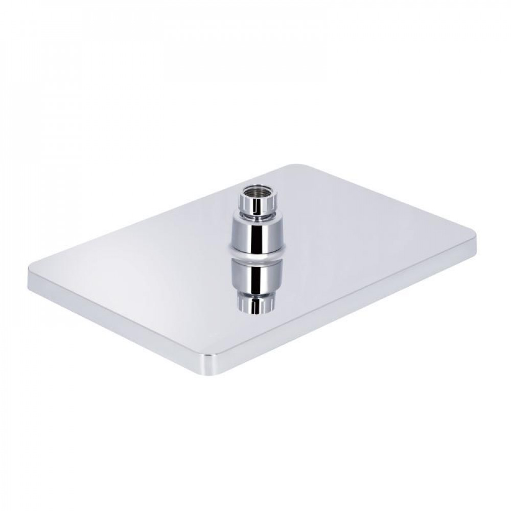 Лійка для верхнього душу Qtap Hlavova 280x190 мм прямокутна QTHLA107CRM45946 Chrome SD00052070
