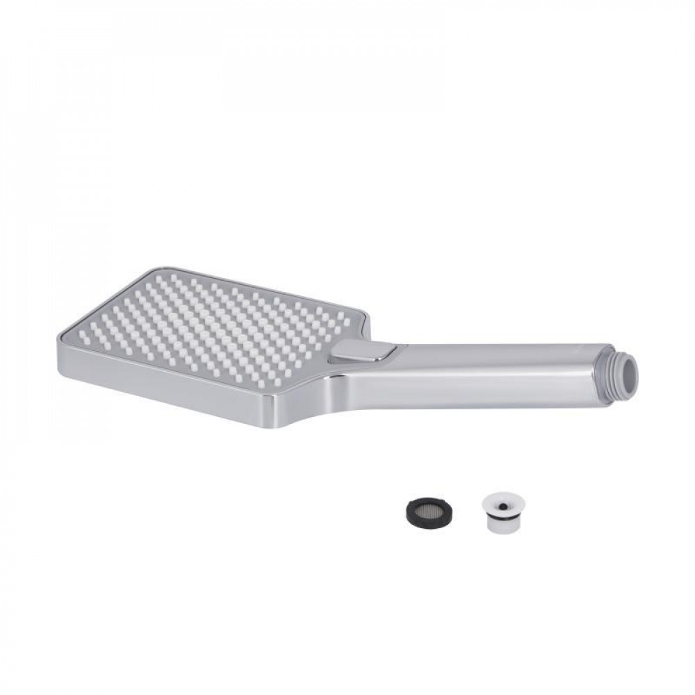 Лійка для ручного душу Qtap Rucni 140x95 мм прямокутна QTRUC125CRM45958 Chrome SD00052082