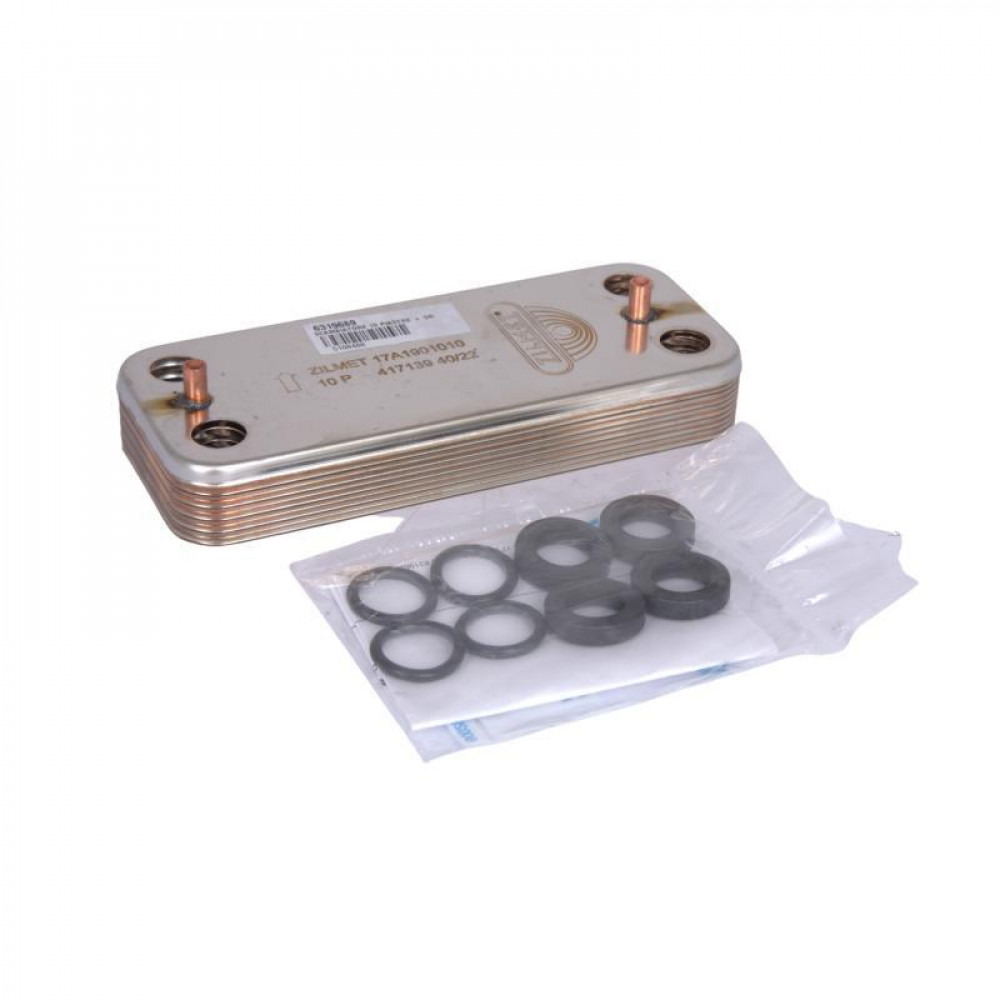 Запчастина: 10-пластинчастий теплообмінник (6319689) Sime SD00052210