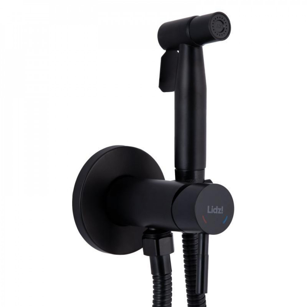 Набір для гігієнічного душу Lidz Aria 111 Black LDARI111BLA46107 округлий SD00052231