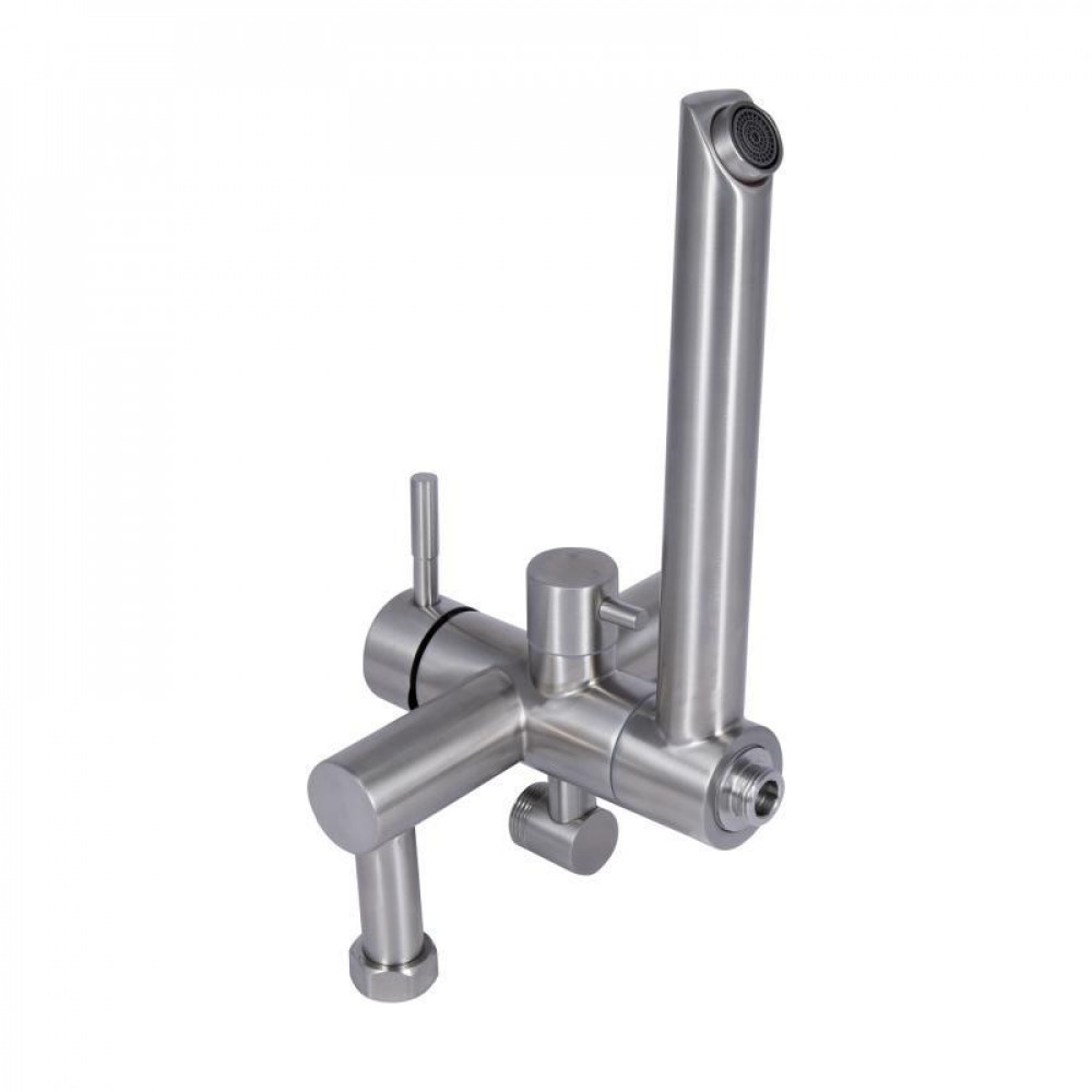 Душова система універсальна Lidz Aria 1033 на три споживача (з виливом) (k35) LDARI1033NKS46109 Nickel SD00052233