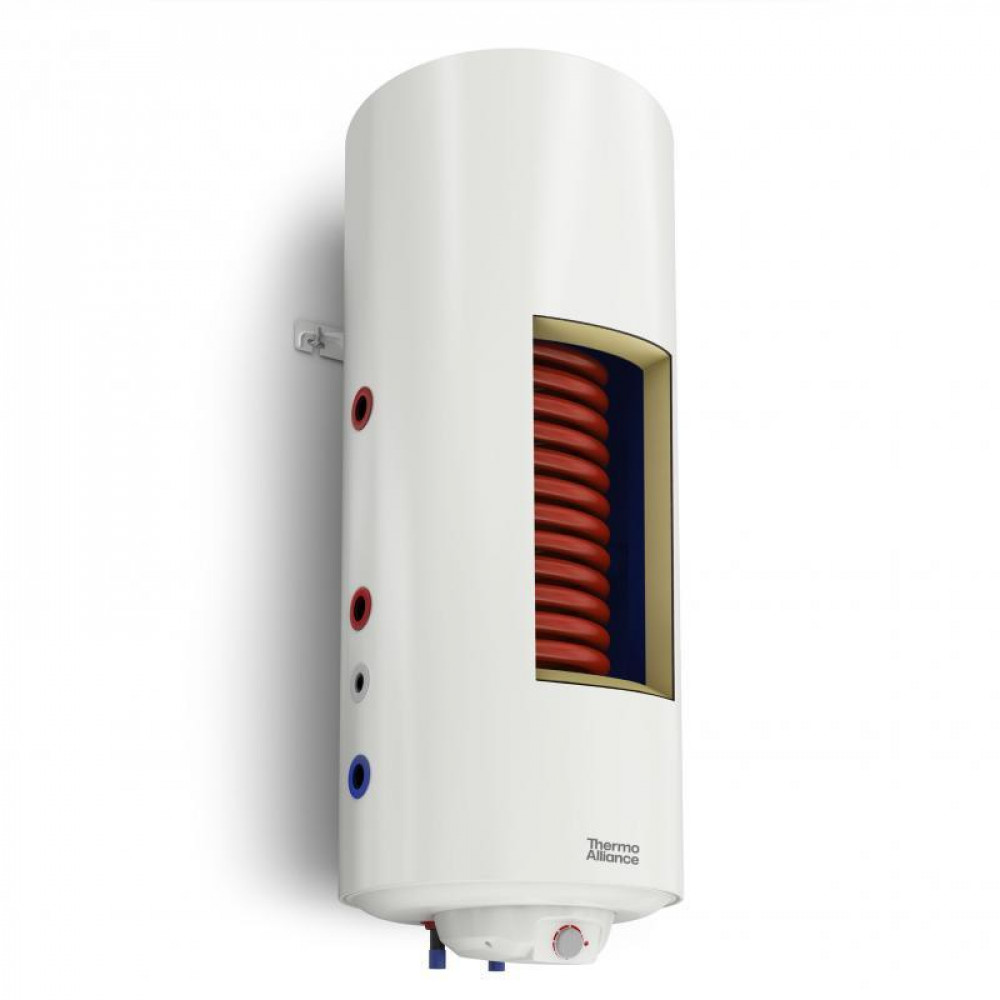 Водонагрівач електричний комбінований Thermo Alliance Neptun вертикальний 120 л. т.о. 0,95 кв.м правий, мокрий ТЕН 2,0 кВт (CWH SD00052258