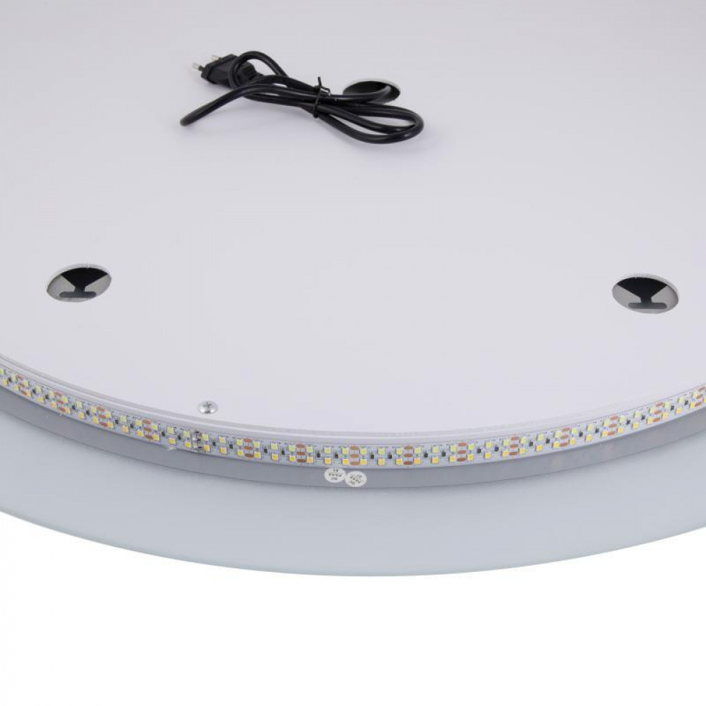 Зеркало Qtap Taurus R800 с LED-подсветкой Touch, с антизапотеванием, с диммером, рег. темп. цвета (3000-6500K) QT2478R807 SD00052315