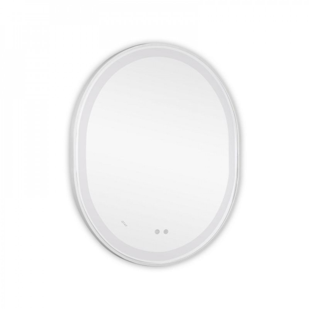 Дзеркало Qtap Gemini 800х700 з LED-підсвічуванням Touch, з антизапотіванням, з димером, рег. темп. кольору (3000-6500K) Reverse SD00052318