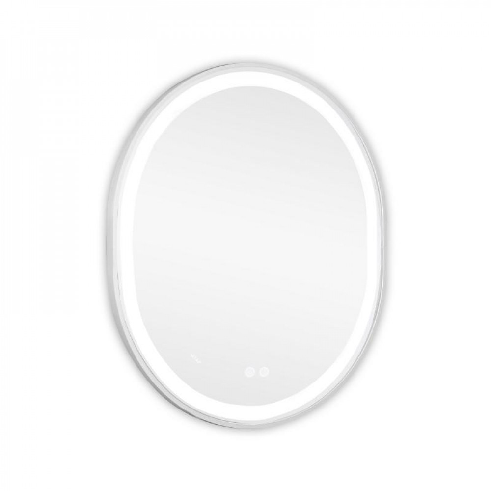 Дзеркало Qtap Gemini 800х700 з LED-підсвічуванням Touch, з антизапотіванням, з димером, рег. темп. кольору (3000-6500K) Reverse SD00052318