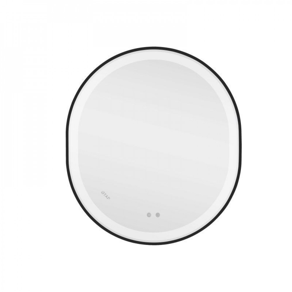 Дзеркало Qtap Gemini 800х700 з LED-підсвічуванням Touch, з антизапотіванням, з димером, рег. темп. кольору (3000-6500K) Reverse SD00052319