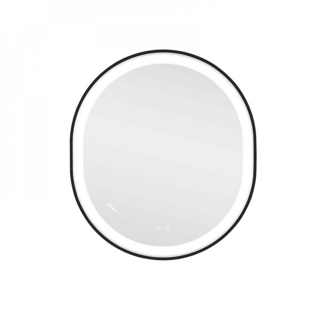 Дзеркало Qtap Gemini 800х700 з LED-підсвічуванням Touch, з антизапотіванням, з димером, рег. темп. кольору (3000-6500K) Reverse SD00052319