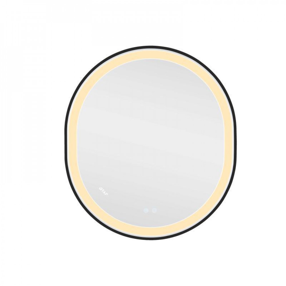 Дзеркало Qtap Gemini 800х700 з LED-підсвічуванням Touch, з антизапотіванням, з димером, рег. темп. кольору (3000-6500K) Reverse SD00052319