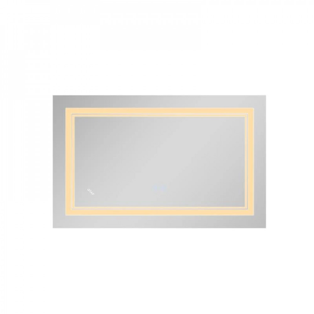 Дзеркало Qtap Cardinal (CA1) 800х500 з LED-підсвічуванням Touch, з антизапотіванням, з димером, рег. темп. кольору (3000-6500K) SD00052322