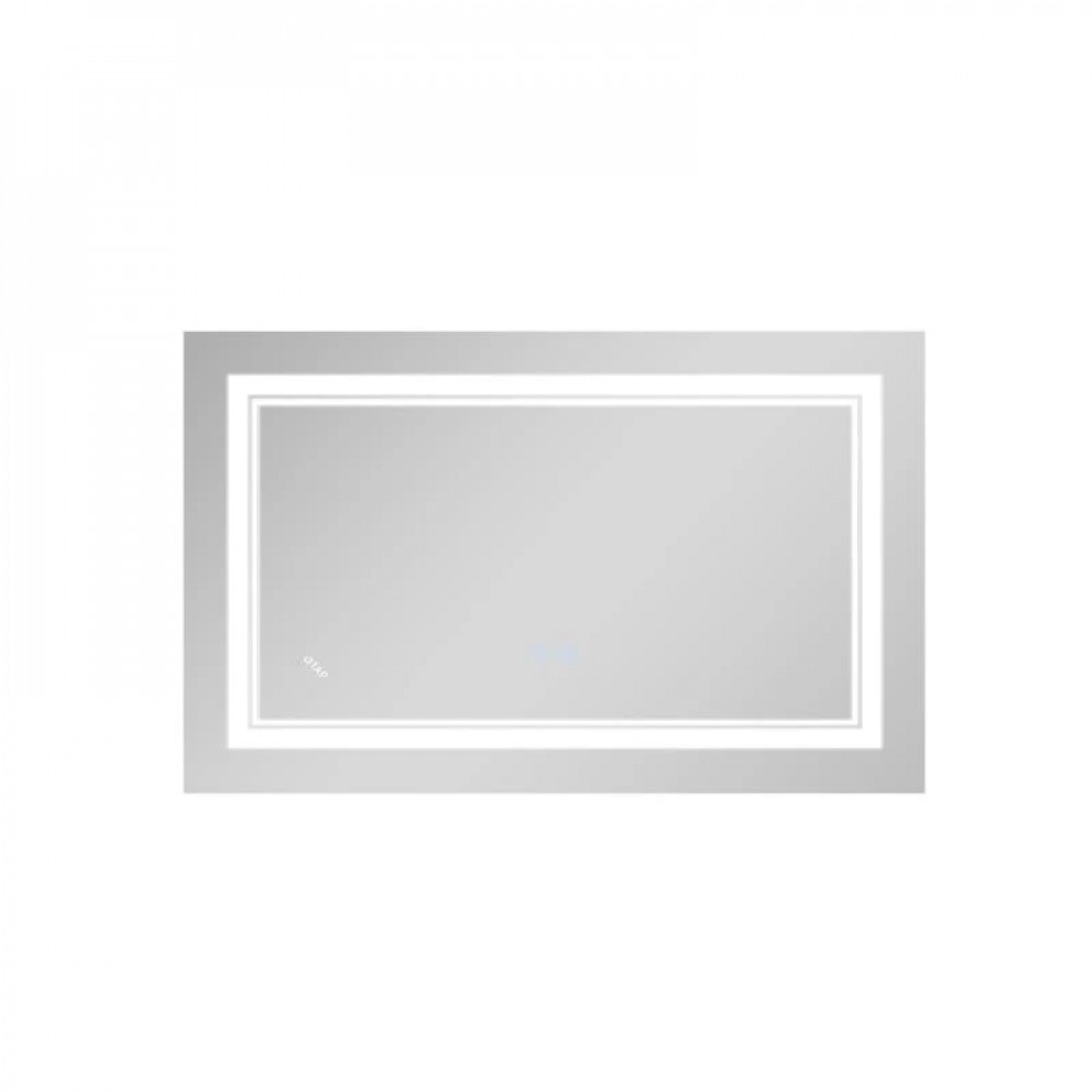 Дзеркало Qtap Cardinal (CA1) 800х500 з LED-підсвічуванням Touch, з антизапотіванням, з димером, рег. темп. кольору (3000-6500K) SD00052322