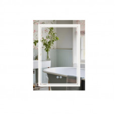 Дзеркало Qtap Cardinal 600х800 з LED-підсвічуванням Touch, з антизапотіванням, з димером, рег. темп. кольору (3000-6500K)