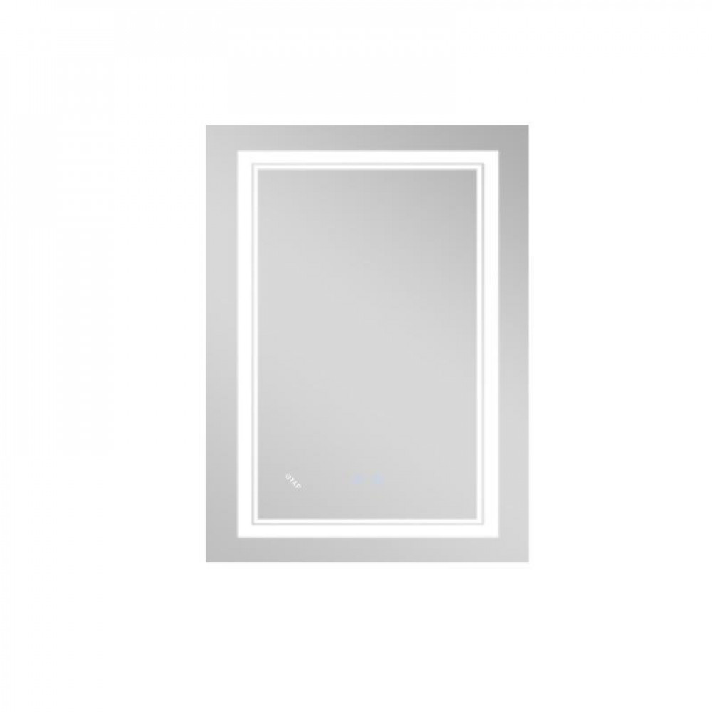 Дзеркало Qtap Cardinal 600х800 з LED-підсвічуванням Touch, з антизапотіванням, з димером, рег. темп. кольору (3000-6500K) SD00052325