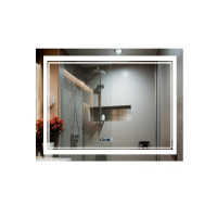 Дзеркало Qtap Cardinal (CA1) 1000х800 з LED-підсвічуванням Touch, з антизапотіванням, з димером, рег. темп. кольору (3000-6500K)