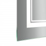 Дзеркало Qtap Cardinal 1200х800 з LED-підсвічуванням Touch, з антизапотіванням, з димером, рег. темп. кольору (3000-6500K) SD00052328