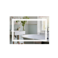 Зеркало Qtap Cardinal 1200х800 с LED-подсветкой Touch, с антизапотеванием, с диммером, рег. темп цвета (3000-6500K)
