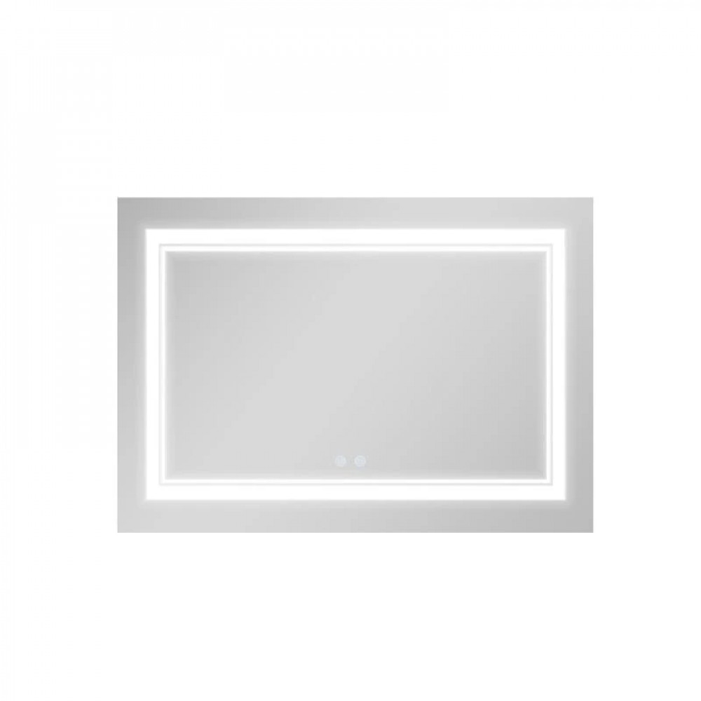Дзеркало Qtap Cardinal 1200х800 з LED-підсвічуванням Touch, з антизапотіванням, з димером, рег. темп. кольору (3000-6500K) SD00052328