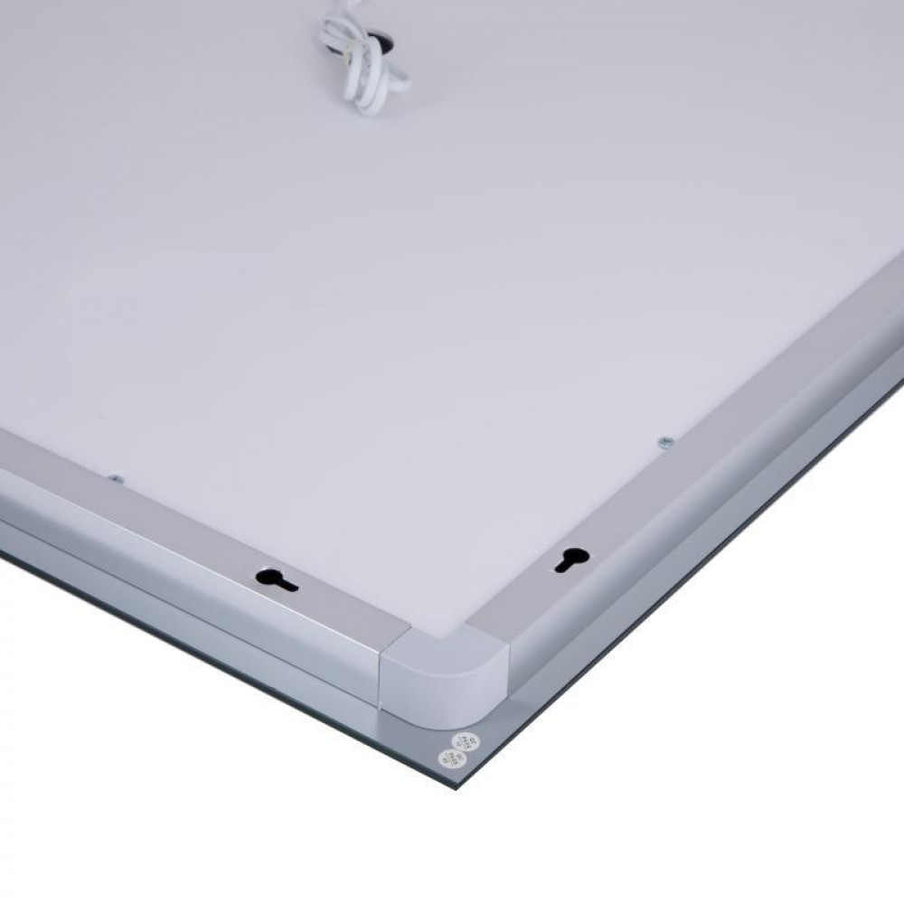 Дзеркало Lidz Kubis 700х800 з LED-підсвічуванням Touch, з антизапотіванням, з димером, рег. яскравості Reverse SD00052333