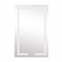 Дзеркало Lidz Kubis 800х500 з LED-підсвічуванням Touch, з антизапотіванням, з димером, рег. яскравості SD00052334