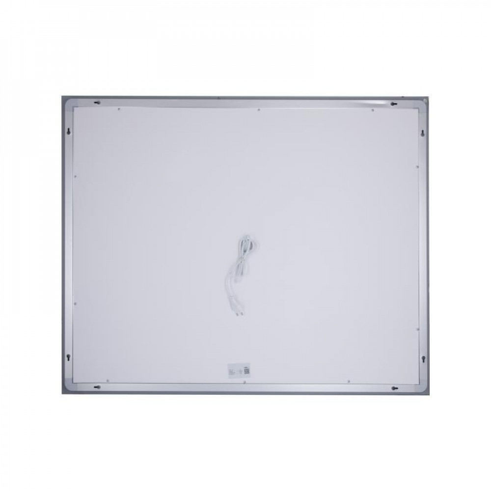 Дзеркало Lidz Kubis 1000х800 з LED-підсвічуванням Touch, з антизапотіванням, з димером, рег. яскравості SD00052335