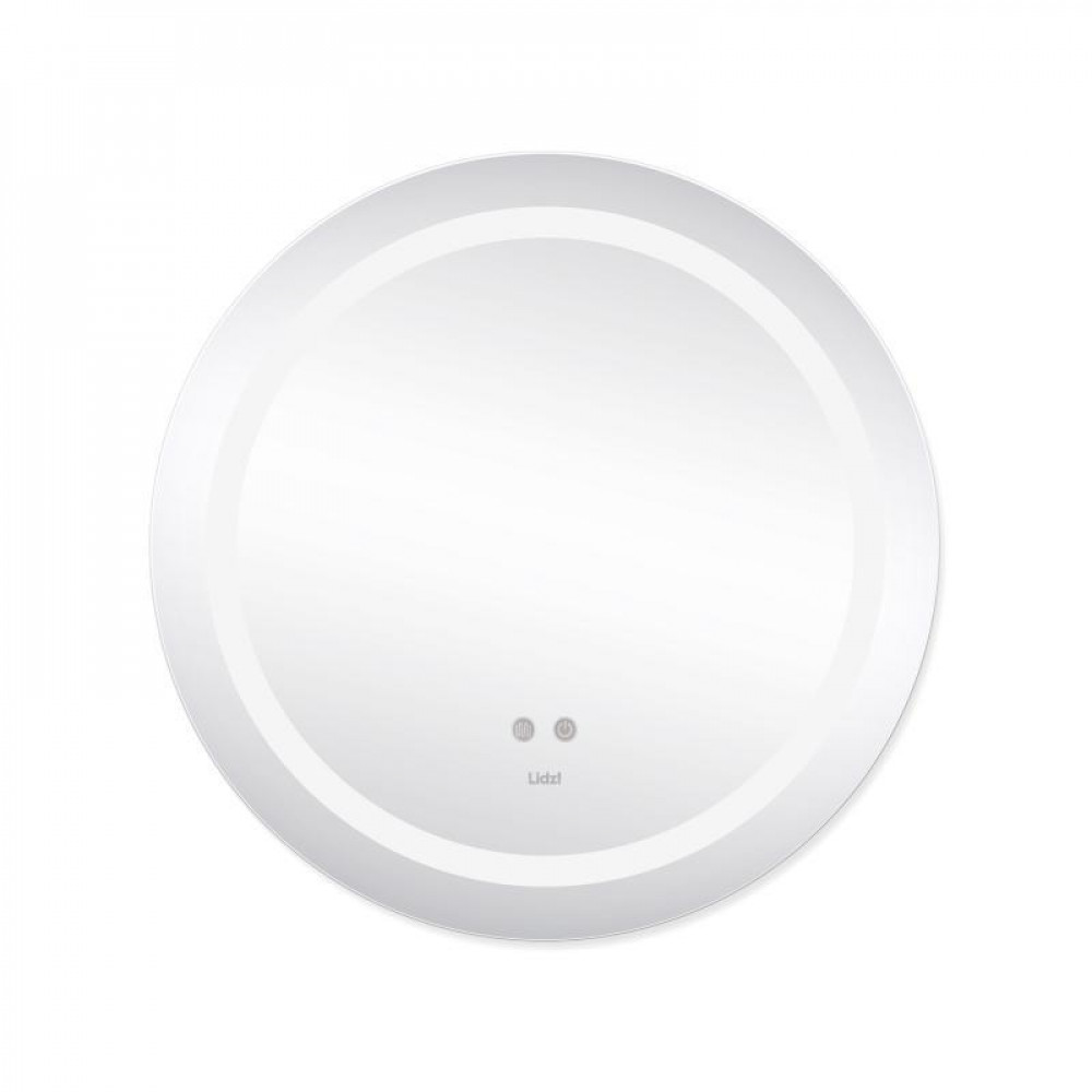 Дзеркало Lidz Aria R600 з LED-підсвічуванням Touch, з антизапотіванням, з димером, рег. яскравості LD78LR600 SD00052337