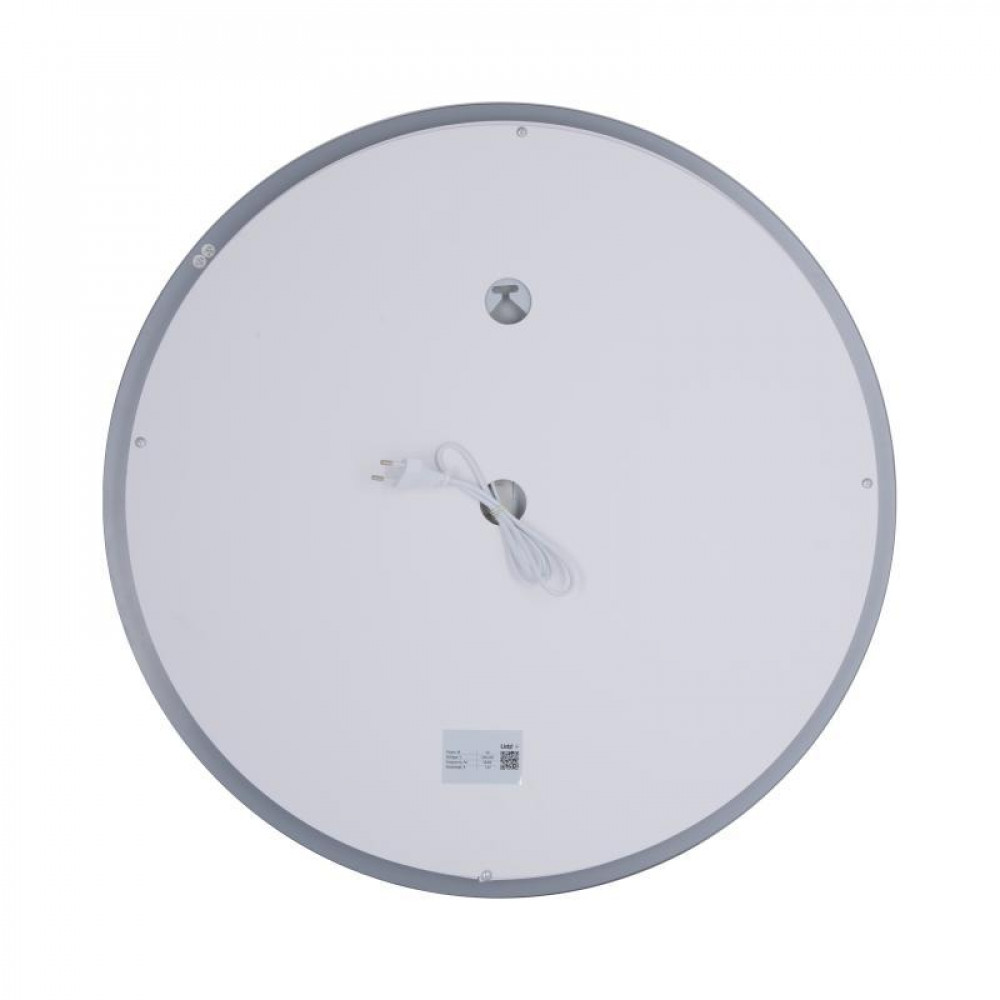 Дзеркало Lidz Aria R800 з LED-підсвічуванням Touch, з антизапотіванням, з димером, рег. яскравості LD78LR800 SD00052338