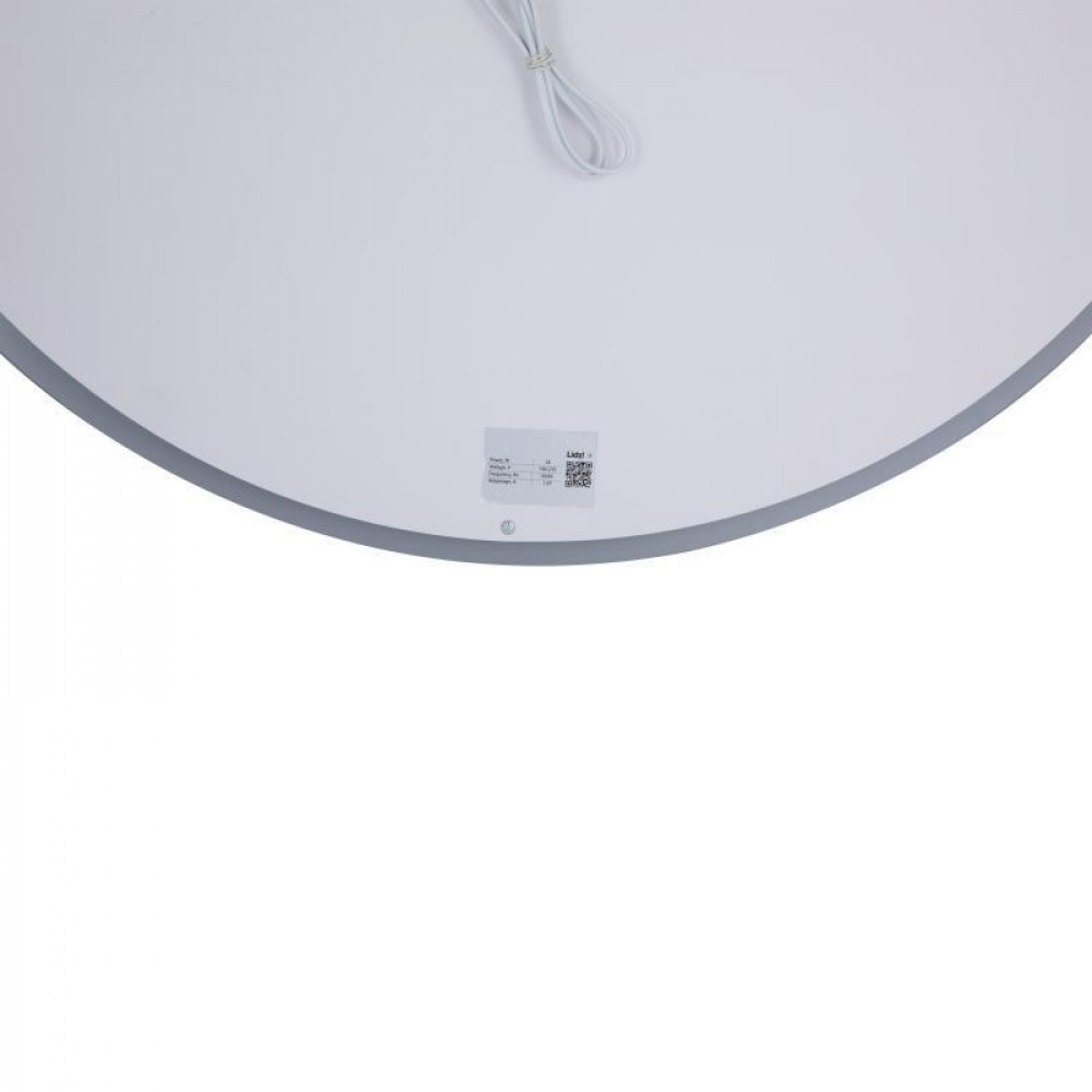 Дзеркало Lidz Aria R800 з LED-підсвічуванням Touch, з антизапотіванням, з димером, рег. яскравості LD78LR800 SD00052338