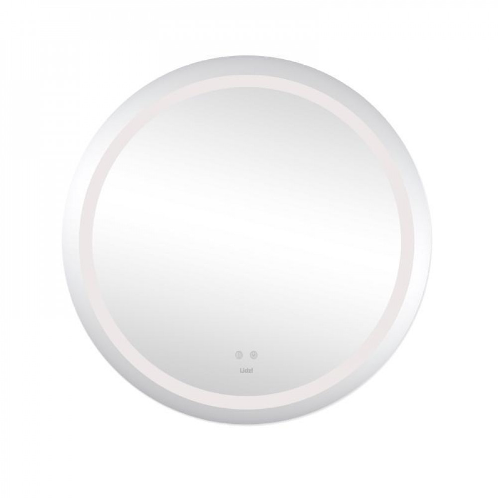 Дзеркало Lidz Aria R800 з LED-підсвічуванням Touch, з антизапотіванням, з димером, рег. яскравості LD78LR800 SD00052338