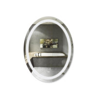 Дзеркало Lidz Vida 800х600 з LED-підсвічуванням Touch, з антизапотіванням, з димером, рег. яскравості