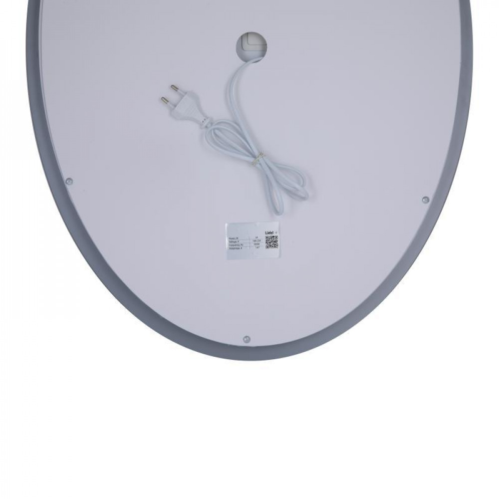 Дзеркало Lidz Vida 700х500 з LED-підсвічуванням Touch, з антизапотіванням, з димером, рег. яскравості SD00052340